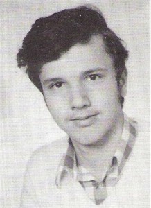 Der 19-jÃ¤hrige Fritz Duras am Beginn seiner Fan-Laufbahn im Jahre 1980. Foto: privat