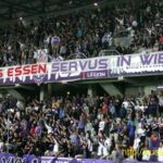 Fanatics Freundschaftsbesuch bei den Fanatics. Die Ultras von RWE aus Essen waren zu Gast in Wien