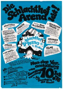 Arena Plakat 1976 Sammlung Wien Museum Arena Plakat 1976 Sammlung Wien Museum