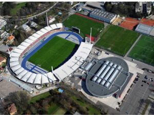 Blick auf das Stadion-Areal von 2010. Foto: Stadt Linz