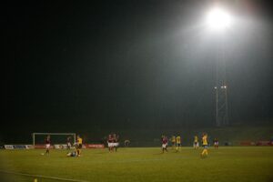 Hohe Warte-Impression vom 18. März 2013 / Vienna gg. FC Blau-Weiß Linz, 1 : 1. Foto: Bernd Speta