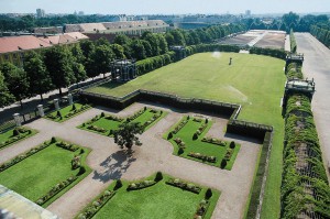 Kronprinzengarten mit Gartenbereich - Die Meidlinger Kammergärten sind ab 1750 dokumentiert. Foto: Michalski