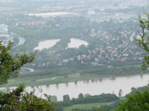 Blick auf die Neue Donau und den Schönungsteich in Strebersdorf. Foto: oepb  