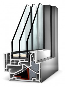 Das KF 500 mit unsichtbarer I-tec Verriegelung in Kunststoff/Aluminium-Ausführung. Foto: Internorm