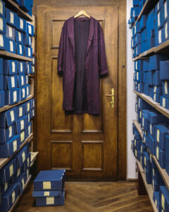 Morgenmantel von Heimito von Doderer. Foto: Österreichische Nationalbibliothek
