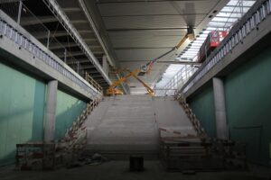 Aufgang Eingangshalle Wien Hauptbahnhof. Foto: ÖBB/Haider