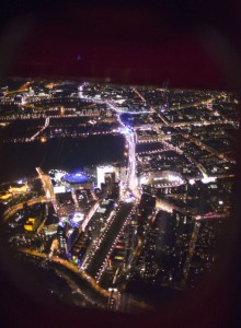airberlin Rundflug über die LICHTGRENZE. Foto: Jens Oellermann / airberlin