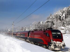 Winterlandschaft railjet_Foto ÖBB
