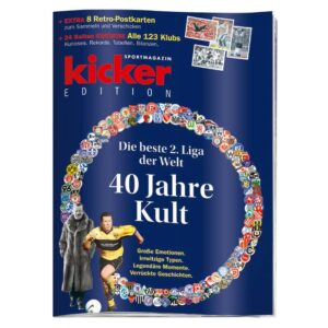 kicker Sonderheft 40 Jahre Zweite Bundesliga