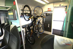 ... Radeln quasi mit gutem Beispiel voran. Das Rad fährt Bahn, auch in Zukunft. Foto: ÖBB