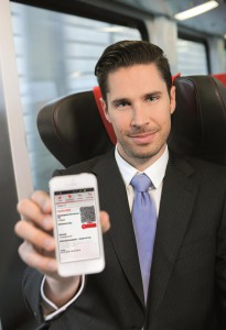 Das ÖBB Mobile Ticket erfreut sich zügiger Beliebtheit. Foto: ÖBB/Eisenberger