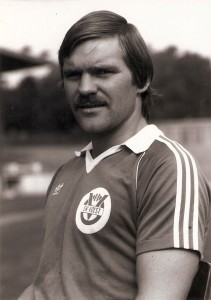 Gerald Haider im August 1981, Linzer Stadion. Foto: Sammlung oepb