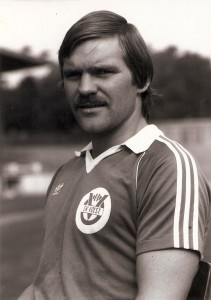 Gerald Haider im August 1981, Linzer Stadion.   Foto: Sammlung oepb