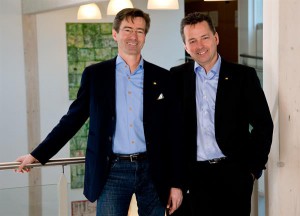 Die beiden GRIFFNER Geschäftsführer Mag. Georg Niedersüß (links) und Dr. Stefan Jausz blicken zuversichtlich in die Zukunft. Foto: tinefoto.com | martin steinthaler