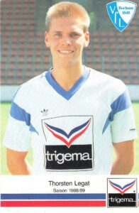 Der knapp 20jährige Thorsten Legat im Dress seines Heimatvereins VfL Bochum von 1848 während der Spielzeit 1988/89. Foto: Sammlung oepb 