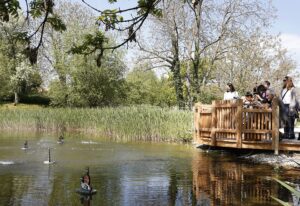 Der Jäger-Erlebnispfad Jäger bietet lustige Abwechslung für Groß und Klein. Foto: Dieter Nagl