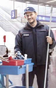... Kundenzufriedenheit. Die ÖBB sind darum stets bemüht. Foto: DRAFTFCB