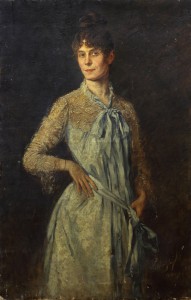 Porträt von Bertha Zuckerkandl: Vilma Elisabeth von Parlaghy Brochfeld, 1886. Bild: Bertha Zuckerkandl / Sammlung Emile Zuckerkandl 3, Literaturarchiv der Österreichischen Nationalbibliothek