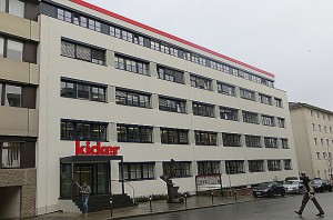 Blick auf das Olympia-Verlags-Gebäude in der Badstraße 4-6 in 90402 Nürnberg. Foto: oepb