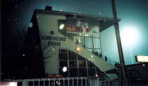 Auch das Georg-Melches-Stadion in Essen als vormaliges "Stadion an der Hafenstraße" ... 