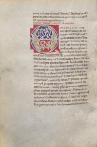 Pergament, Latein, Ober- oder Mittelitalien, Anfang 13. Jh. Foto: Österreichische Nationalbibliothek 