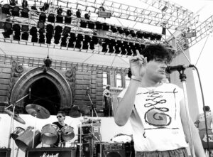 Falco im Jahre 1985 auf dem Weg zu ganz großem Ruhm. Foto: Didi Sattmann