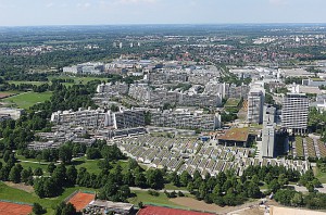 Blick auf das Olympische Dorf. Hier kam es am 5. September 1972 zur Schreckenstat. Foto: opeb