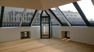 Ein exklusiver Dachgeschoßausbau im Palais Weihburg in zentraler Lage Wiens, ausgeführt von GIG SERVICE. Foto: GIG SERVICE GmbH