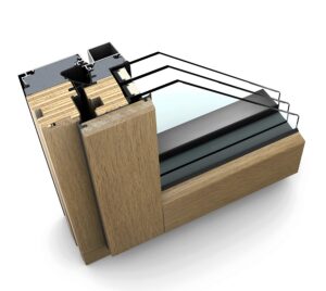 Noch bis 28. Februar 2018 sind alle Fenster und Türen von Internorm zum günstigeren Vorjahrespreis von 2017 erhältlich zum Beispiel das hochwertige Holz/Aluminium-Modell HF 410. Foto: Internorm