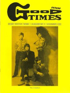 Vor 27 Jahren ging es los. Cover der GoodTimes "Null-Nummer" vom November 1991.