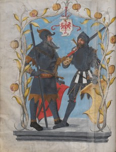 Illustration aus dem „Ambraser Heldenbuch". Foto: Österreichische Nationalbibliothek