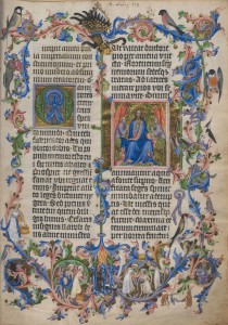 Illustration aus der „Goldenen Bulle“. Foto: Österreichische Nationalbibliothek