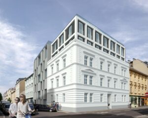 BAU & Boden Projekt Linz / Schillerstraße. Grafik BAU & BODEN