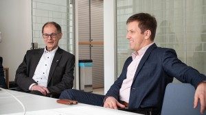 Roman Sejkora (links) und Franz Hammerschmid. Foto: ÖBB / Tartarotti 