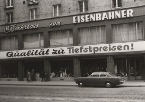 Klosterneuburger Straße, Wien, 1970er-Jahre. Foto: Christian Fuchs, mit freundlicher Genehmigung von Renate Fuchs