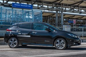 Die ÖBB Rail&Drive Standorte Wiener Neustadt (siehe Bild) und Linz sind seit Anfang Mai mit vier zusätzlichen E-Fahrzeugen ausgestattet. Foto: ÖBB / Fritscher