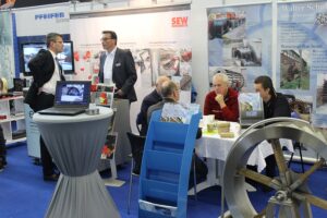 Blick in die 10. Wasserkraftmesse RENEXPO INTERHYDRO in Salzburg. Foto: Mike Vogl