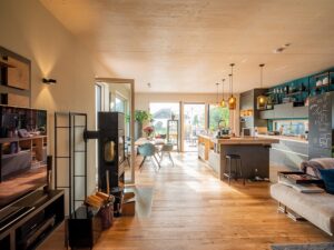 Das Griffnerhaus “Bungalow Bayern” punktet beim Hausbau Design Award 2019 mit Qualität und Design. Foto: Paul Pappitsch / Griffnerhaus