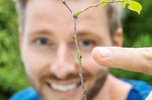  Rupert Kainradl freut sich über den Zucht-Erfolg. Foto: Daniel Zupanc