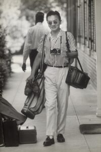 Yoichi R. Okamoto als White House Photographer in Washington 1963. Foto: Okamoto / ÖNB
