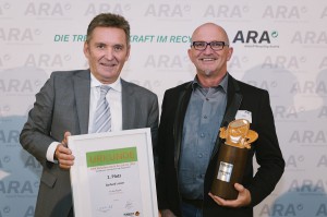 Werner Knausz (ARA, links), sowie Gerhard Lusser (AWV Osttirol). Foto: ARA / Ines Bacher 