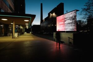 Ein abendlicher Blick in die Linzer Tabakfabrik im Jahre 2019. Foto: vog.photo