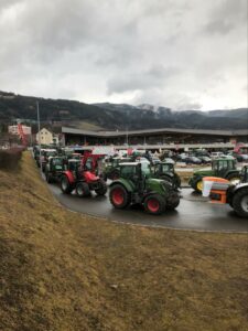 Bauernprotest in der Steiermark. Foto: © Bauernbund