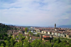 Blick vom Piazzale Michelangelo auf Florenz. Foto: © oepb