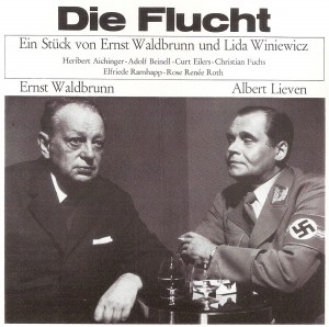 “Die Flucht” - so lautet ein leider völlig in Vergessenheit geratenes Theaterstück von Ernst Waldbrunn und Lida Winiwiecz mit Albert Lieven und Ernst Waldbrunn in den Hauptrollen. Dank PREISER RECORDS gibt es nun eine diesbezüglich Hör-CD. Cover-Foto: © PREISER RECORDS