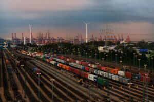 Die Warenströme der ÖBB Rail Cargo Group von und nach China legen zu. Die Verbindungen zwischen China und Europa gewährleisten direkte Im- und Exportportverbindung mit geringen Laufzeiten. Foto: © ÖBB / David Payr 