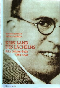 Buch-Cover KEIN LAND DES LÄCHELNS – Fritz Löhner-Beda (1883-1942) von Barbara Denscher und Helmut Peschina.