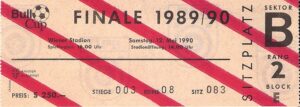 Anbei die Eintrittskarte von damals. Sammlung: oepb