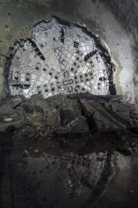 Ein historischer Moment vollzog sich am 17. Juni 2020. Am frühen Nachmittag gelang der Durchschlag beim Koralmtunnel. Foto: © ÖBB / Wolfgang Lehrner