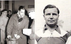Ernst (links) und Otto Melchior spielten gemeinsam zwischen 1946 und Winter 1953/54 für den FK Austria Wien. Foto-Collage: © oepb